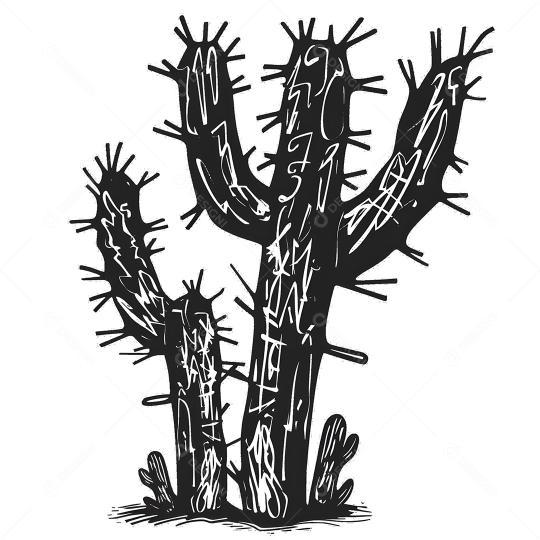 Cacto do serto cordel xilogravura xy