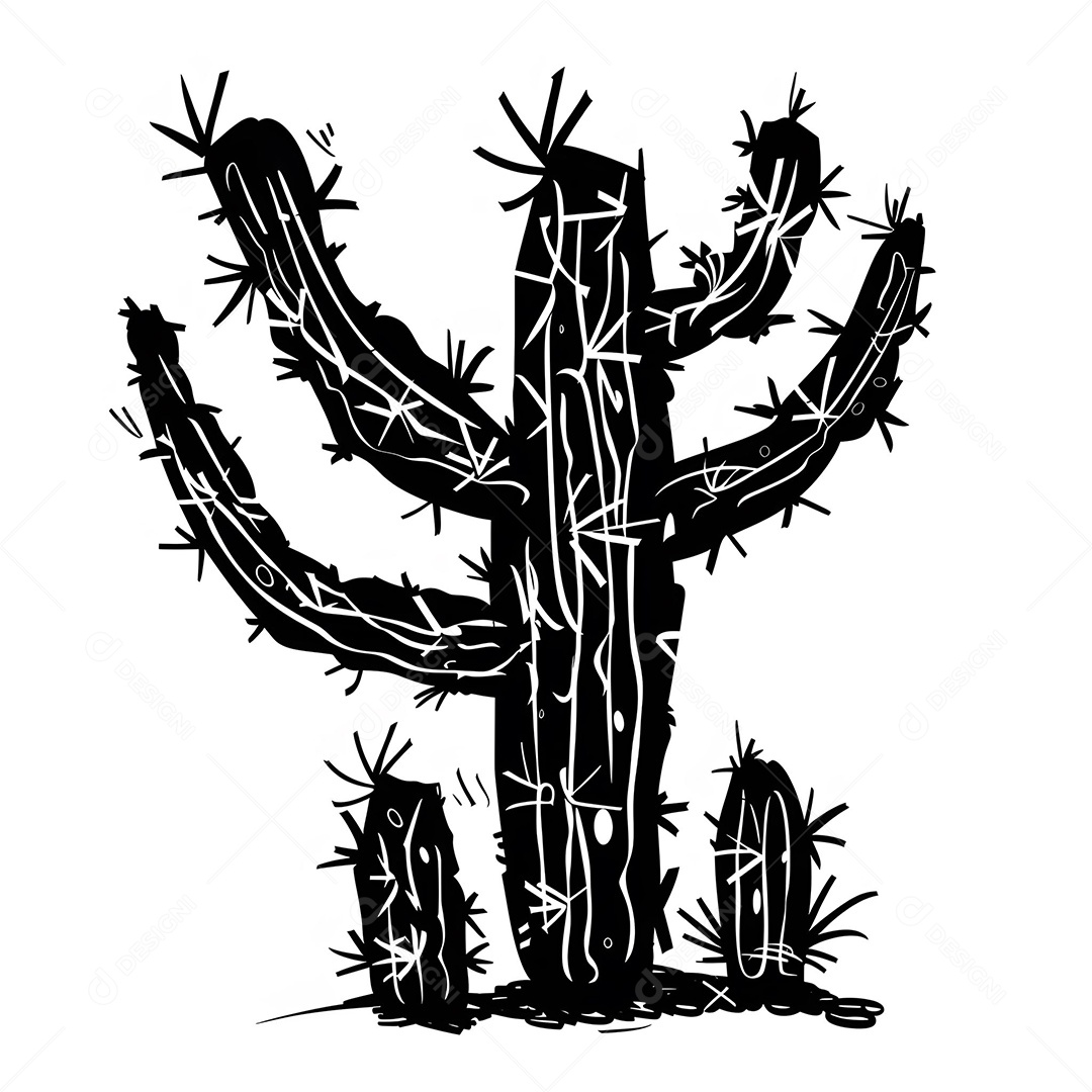 Cacto do serto cordel xilogravura xy