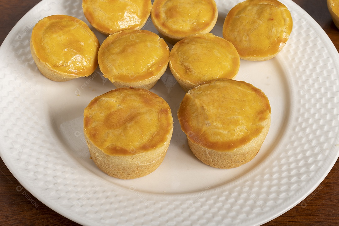 Empada de frango cremoso