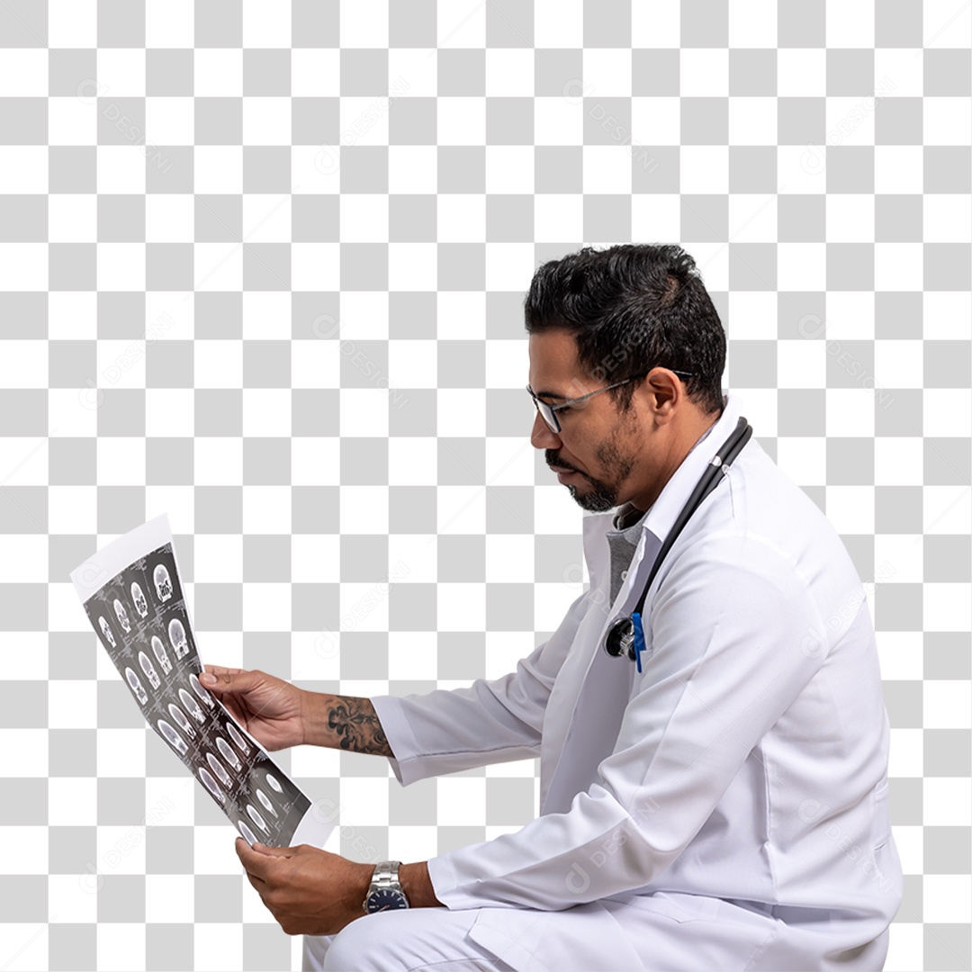 Homem Doutor Médico PNG Transparente