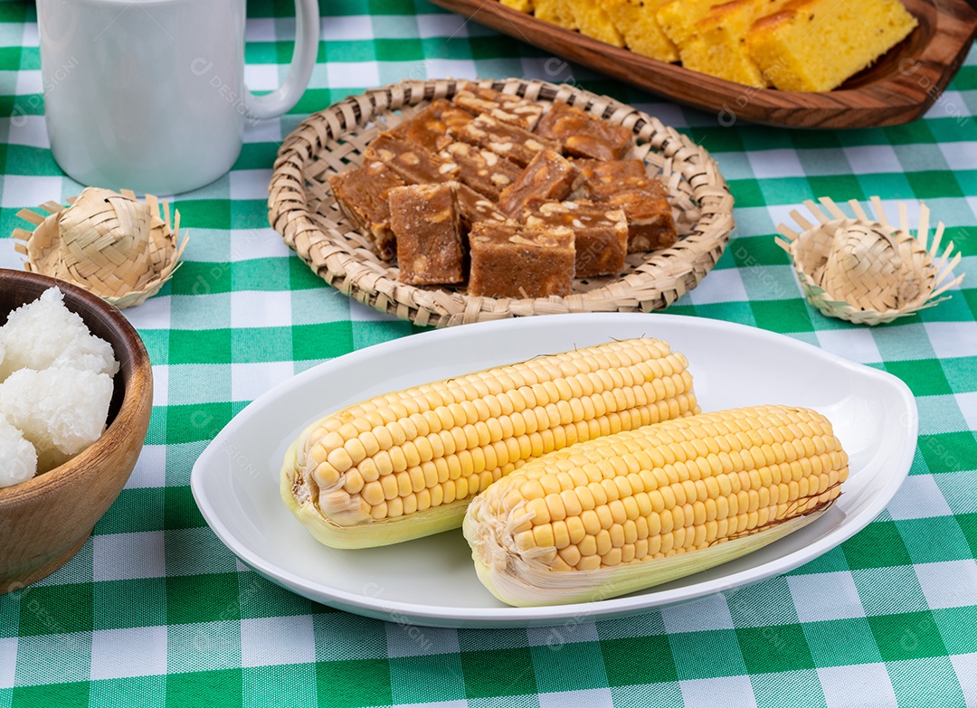 Milho doces comidas típicas de são joão