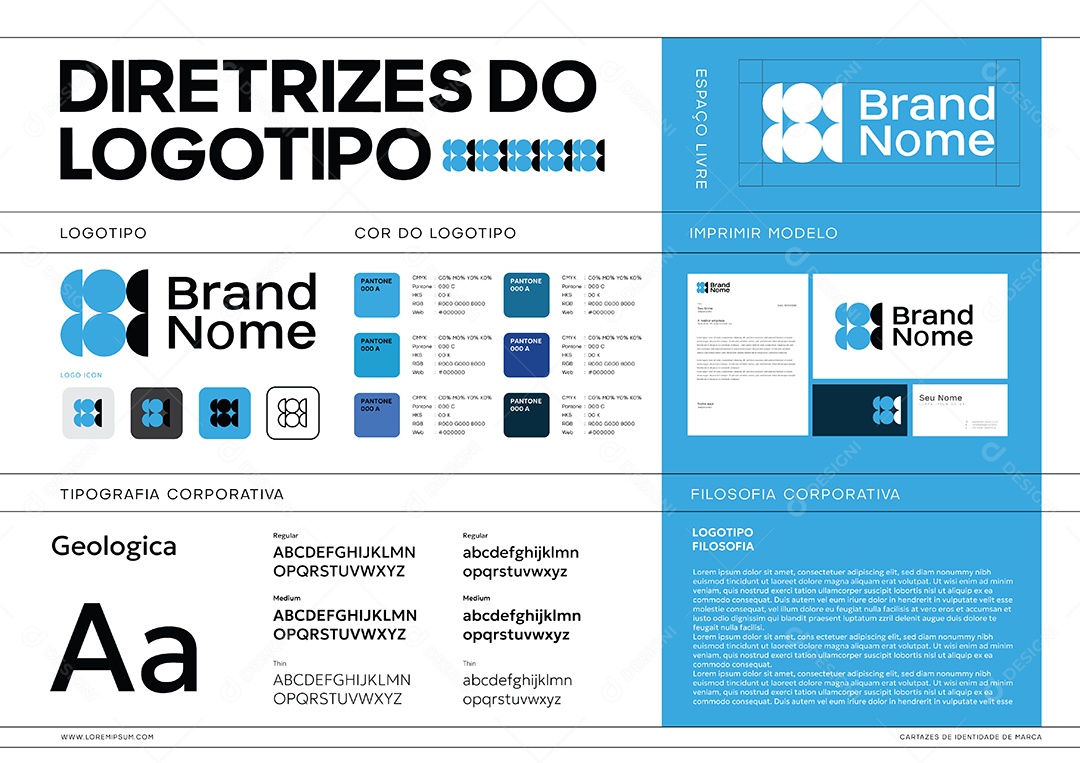 Modelo de Banner Comparativo Vetor EPS