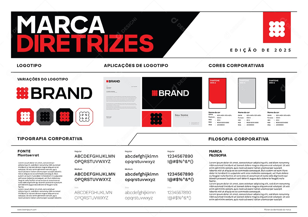 Modelo de Banner Comparativo Vetor EPS