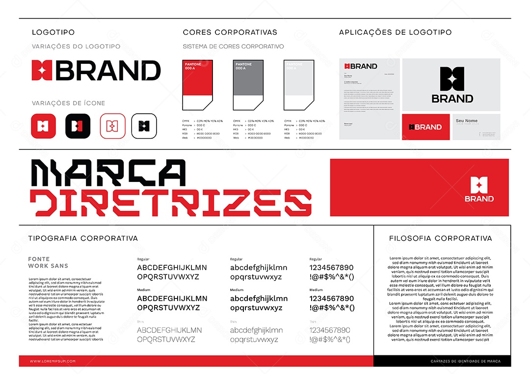 Modelo de Banner Comparativo Vetor EPS