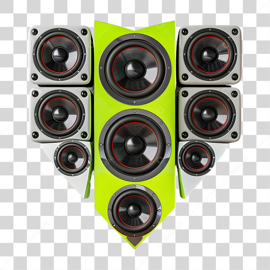 Caixa de Som Músicas Alto-falantes PNG Transparente