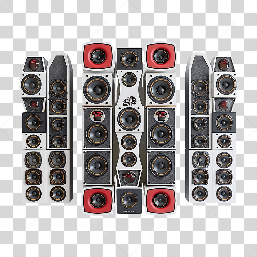 Caixa de Som Músicas Alto-falantes PNG Transparente