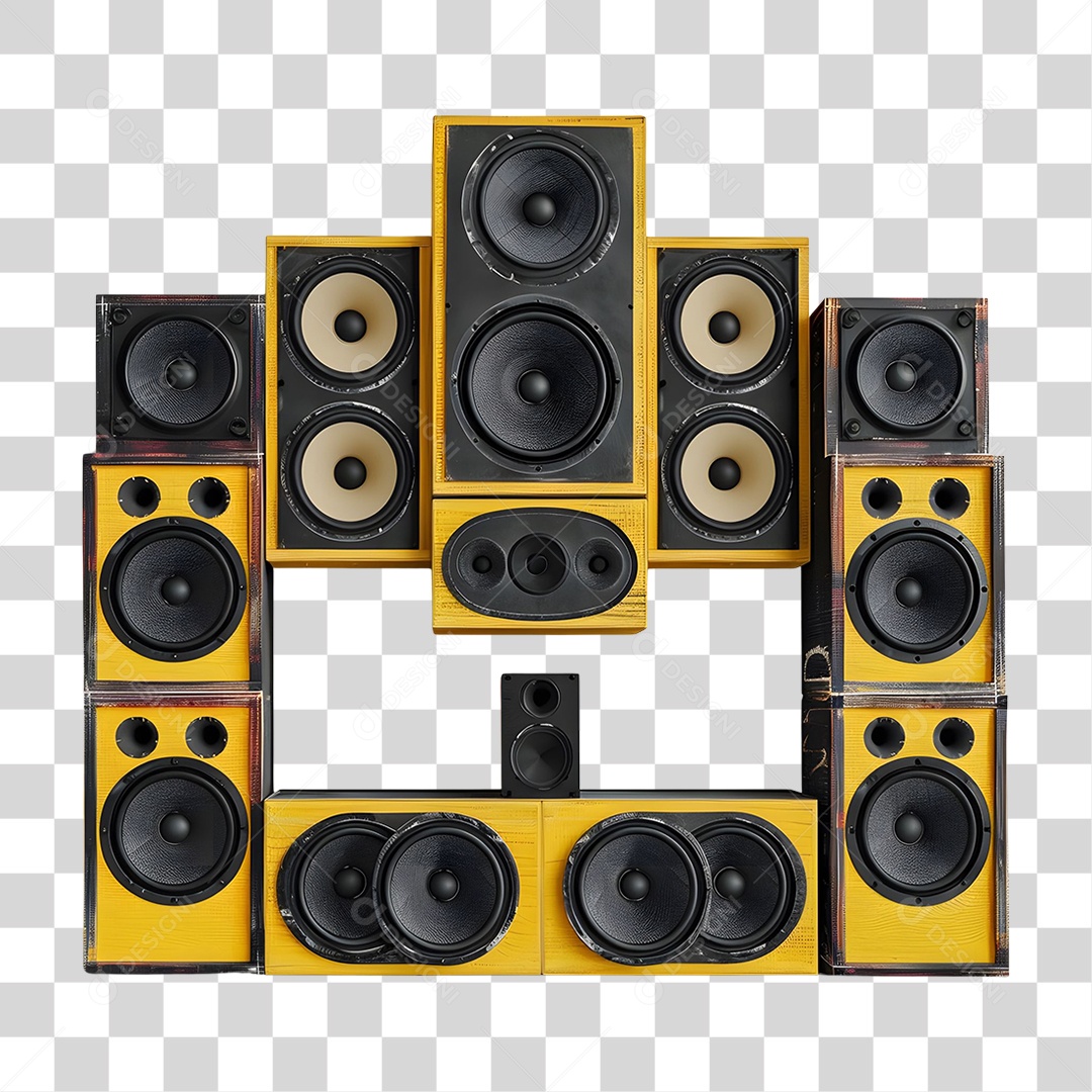 Caixa de Som Músicas Alto-falantes PNG Transparente
