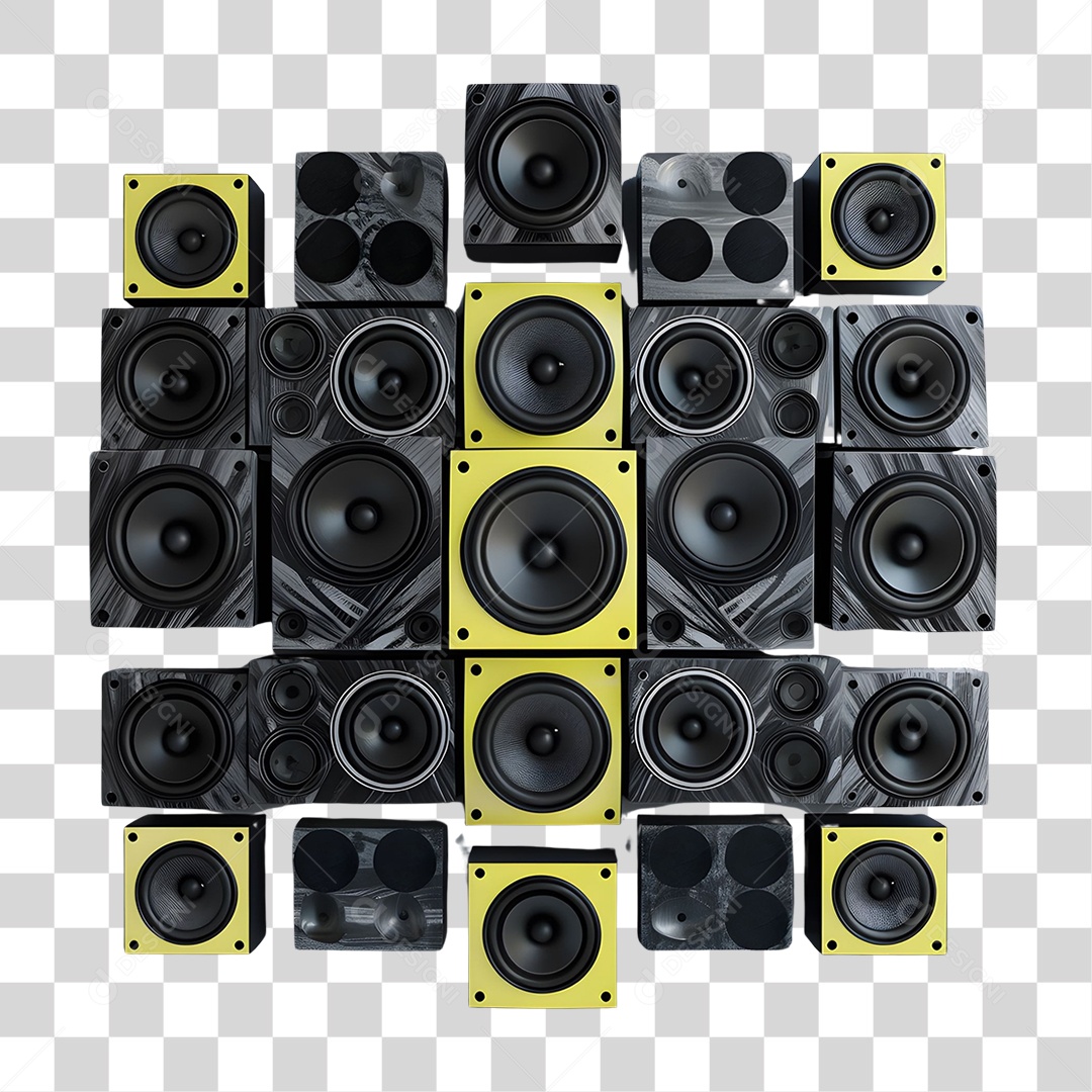 Caixa de Som Músicas Alto-falantes PNG Transparente