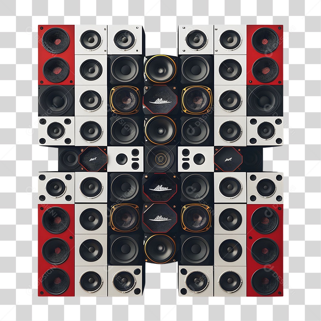 Caixa de Som Músicas Alto-falantes PNG Transparente