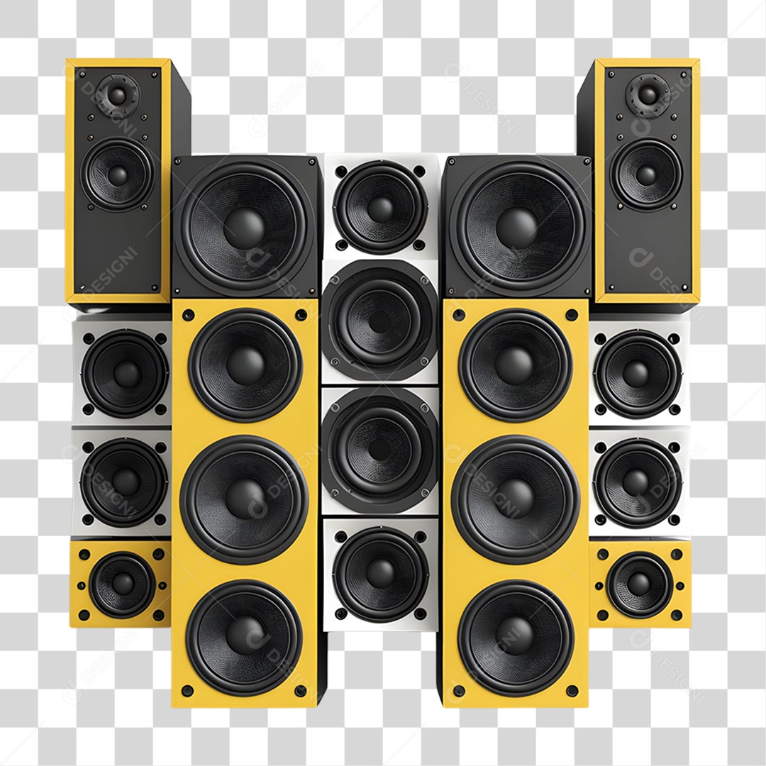 Caixa de Som Músicas Alto-falantes PNG Transparente