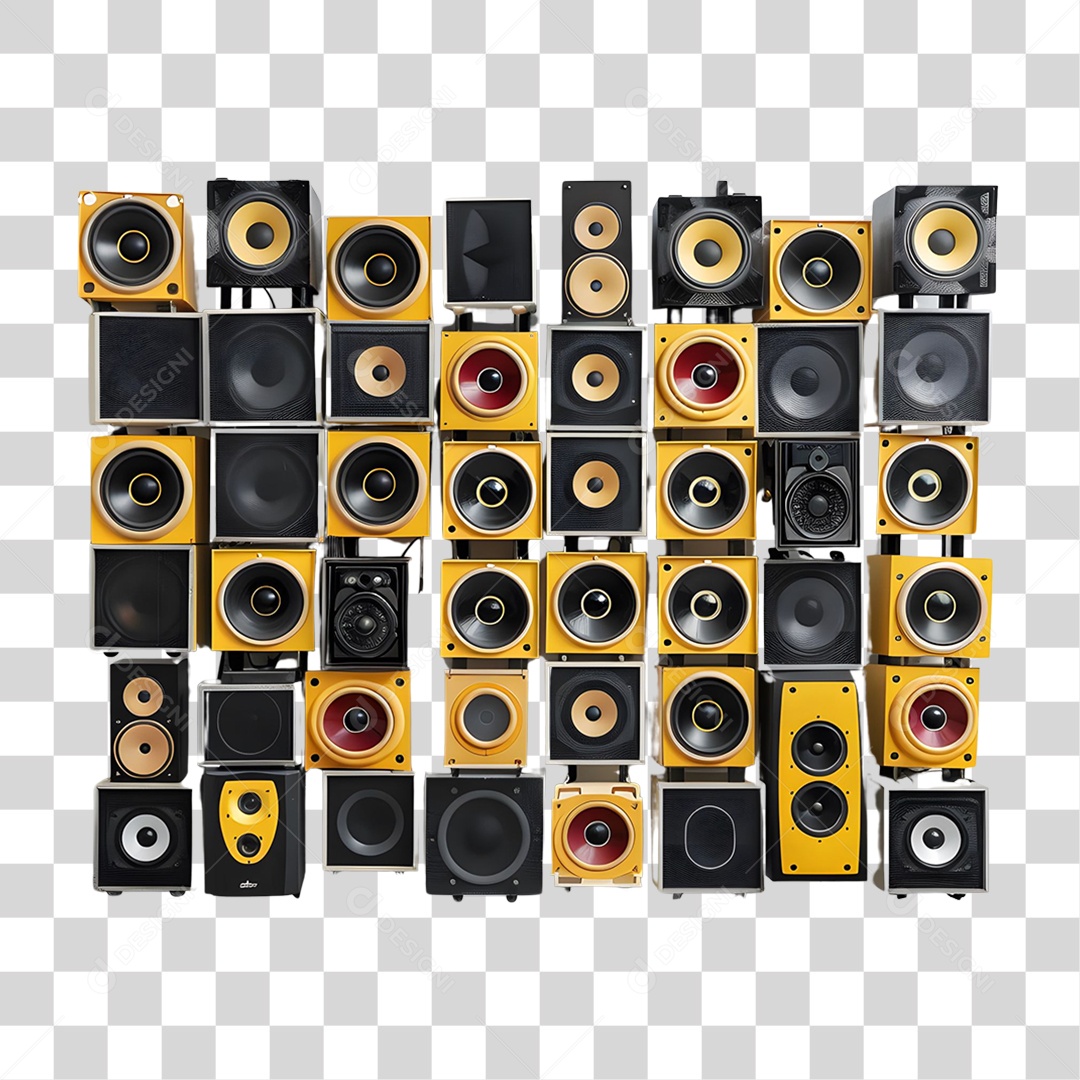 Caixa de Som Músicas Alto-falantes PNG Transparente