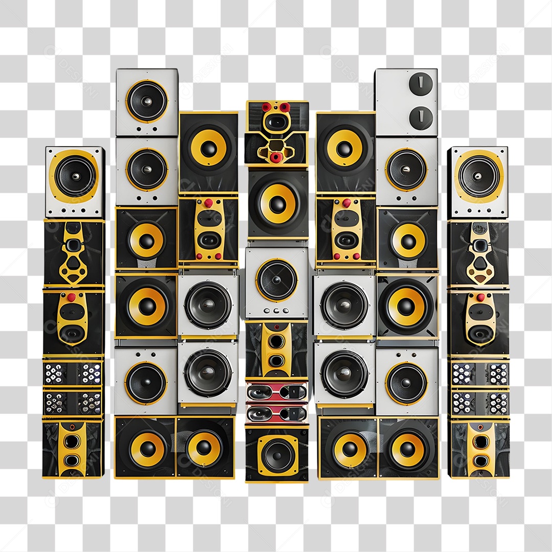 Caixa de Som Músicas Alto-falantes PNG Transparente