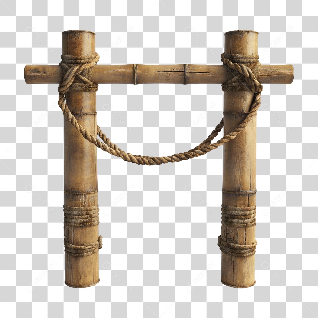 Bambu Portal PNG Transparente