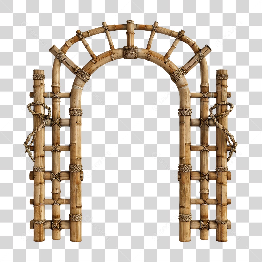 Bambu Portal PNG Transparente