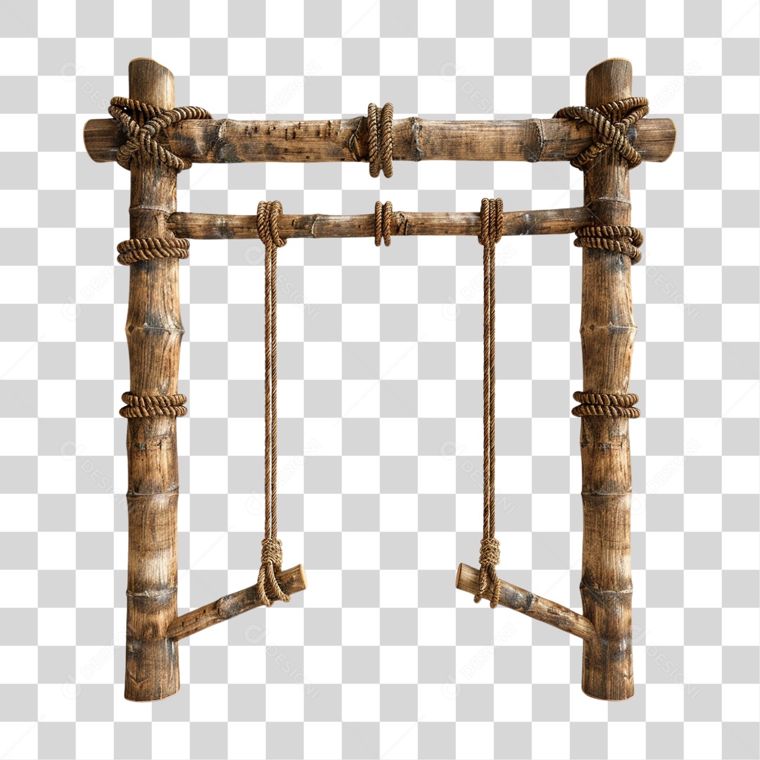 Bambu Portal PNG Transparente