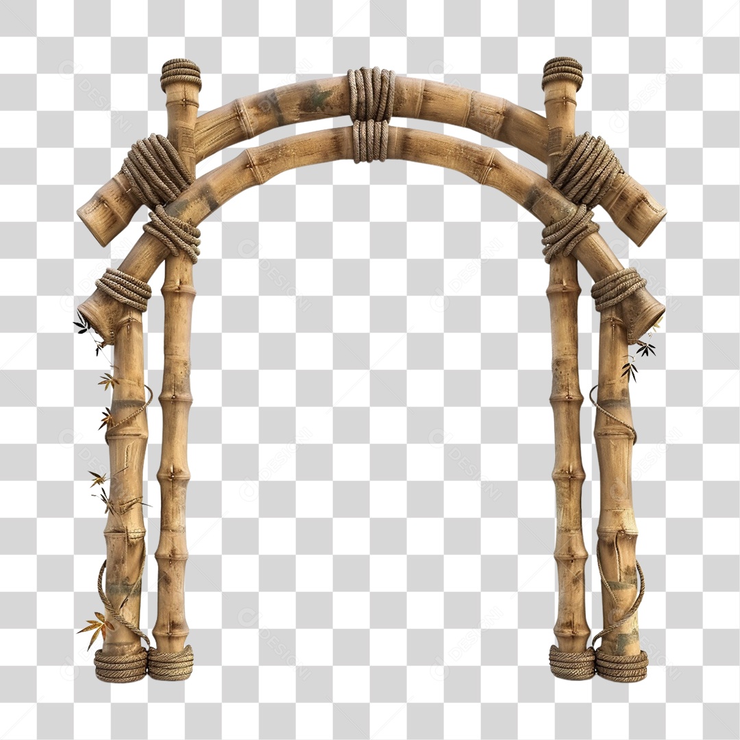 Bambu Portal PNG Transparente
