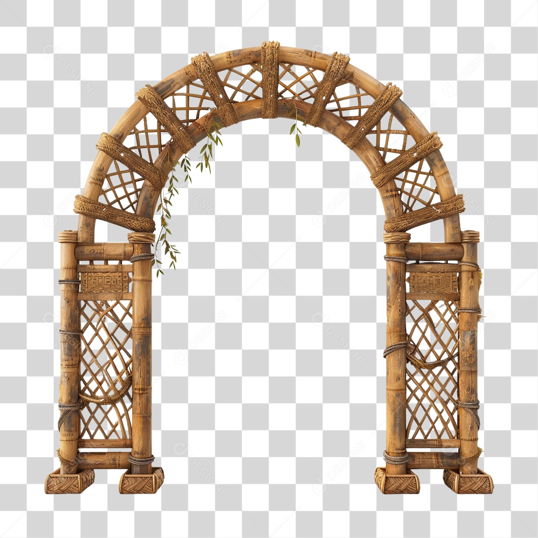 Bambu Portal PNG Transparente