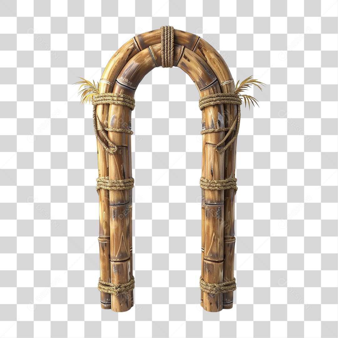 Bambu Portal PNG Transparente