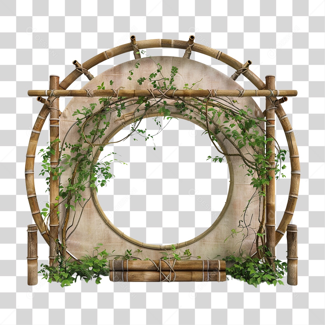 Bambu Portal PNG Transparente