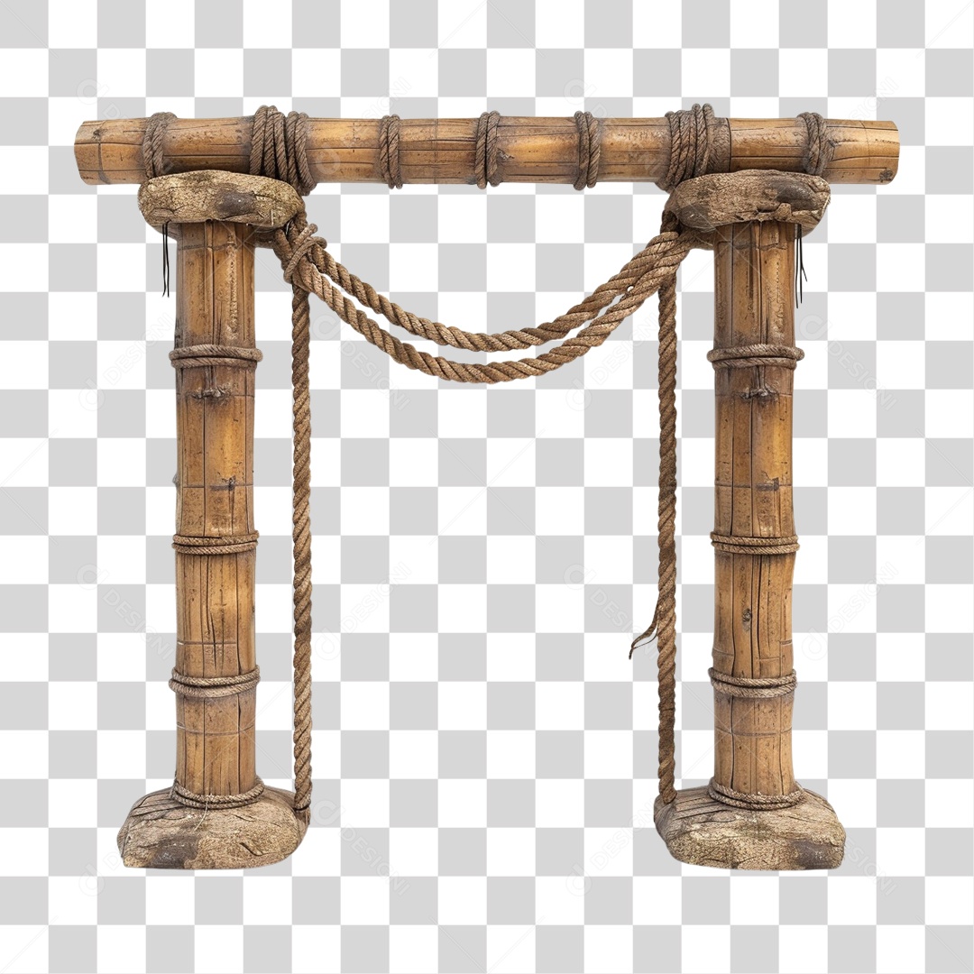 Bambu Portal PNG Transparente