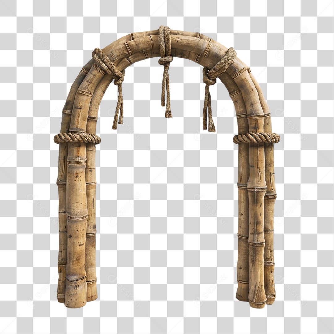 Bambu Portal PNG Transparente