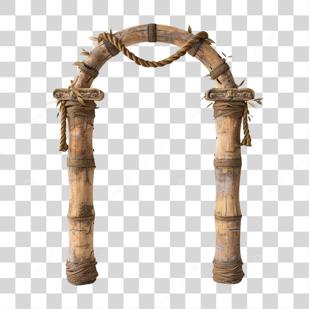 Bambu Portal PNG Transparente