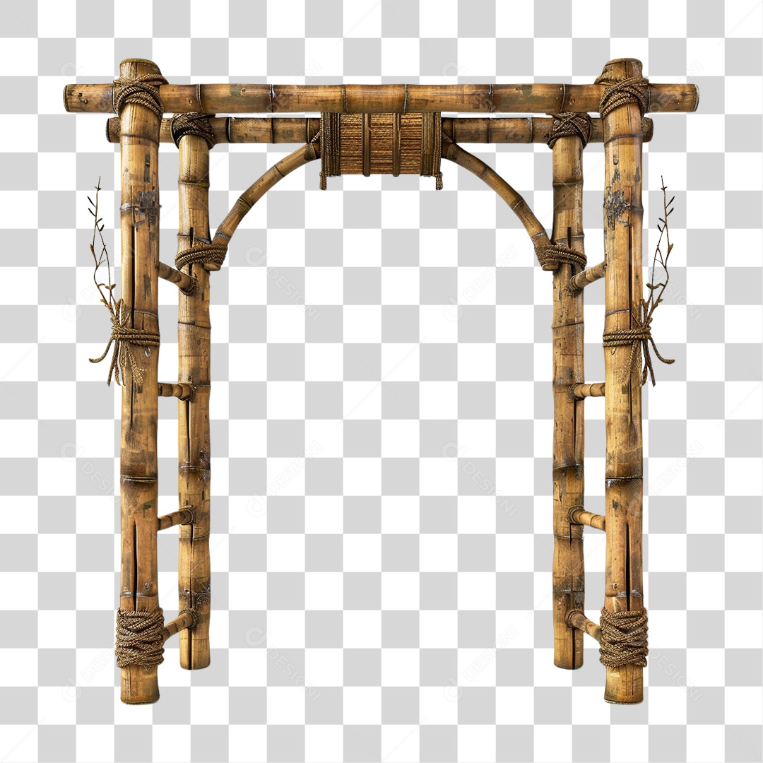 Bambu Portal PNG Transparente