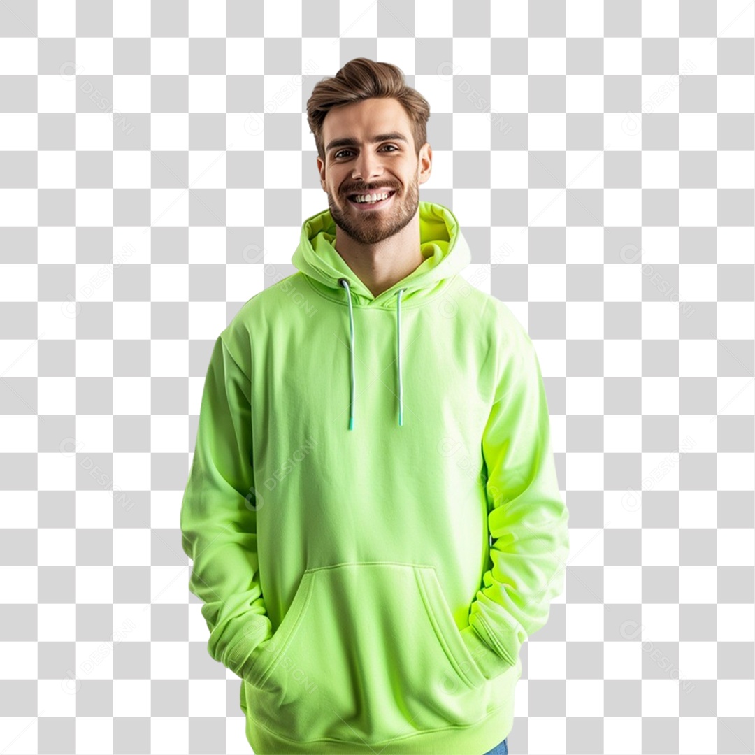 Homem Sorrindo PNG Transparente