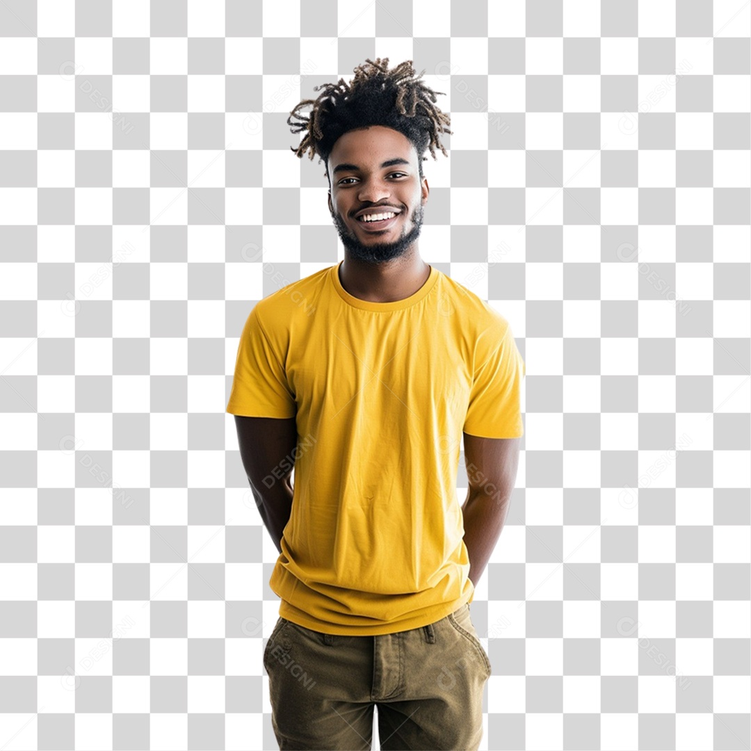 Homem Sorrindo PNG Transparente