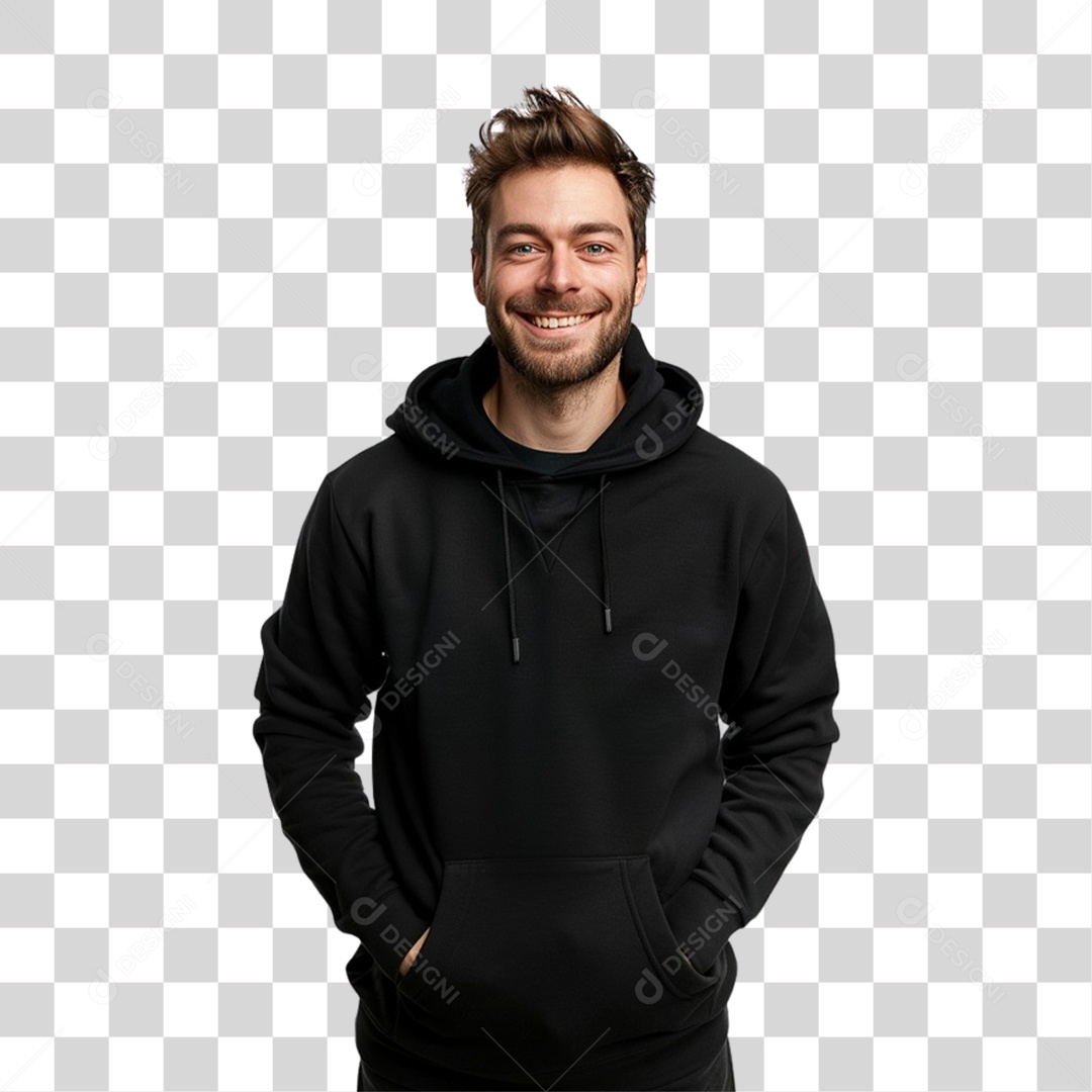 Homem Sorrindo PNG Transparente