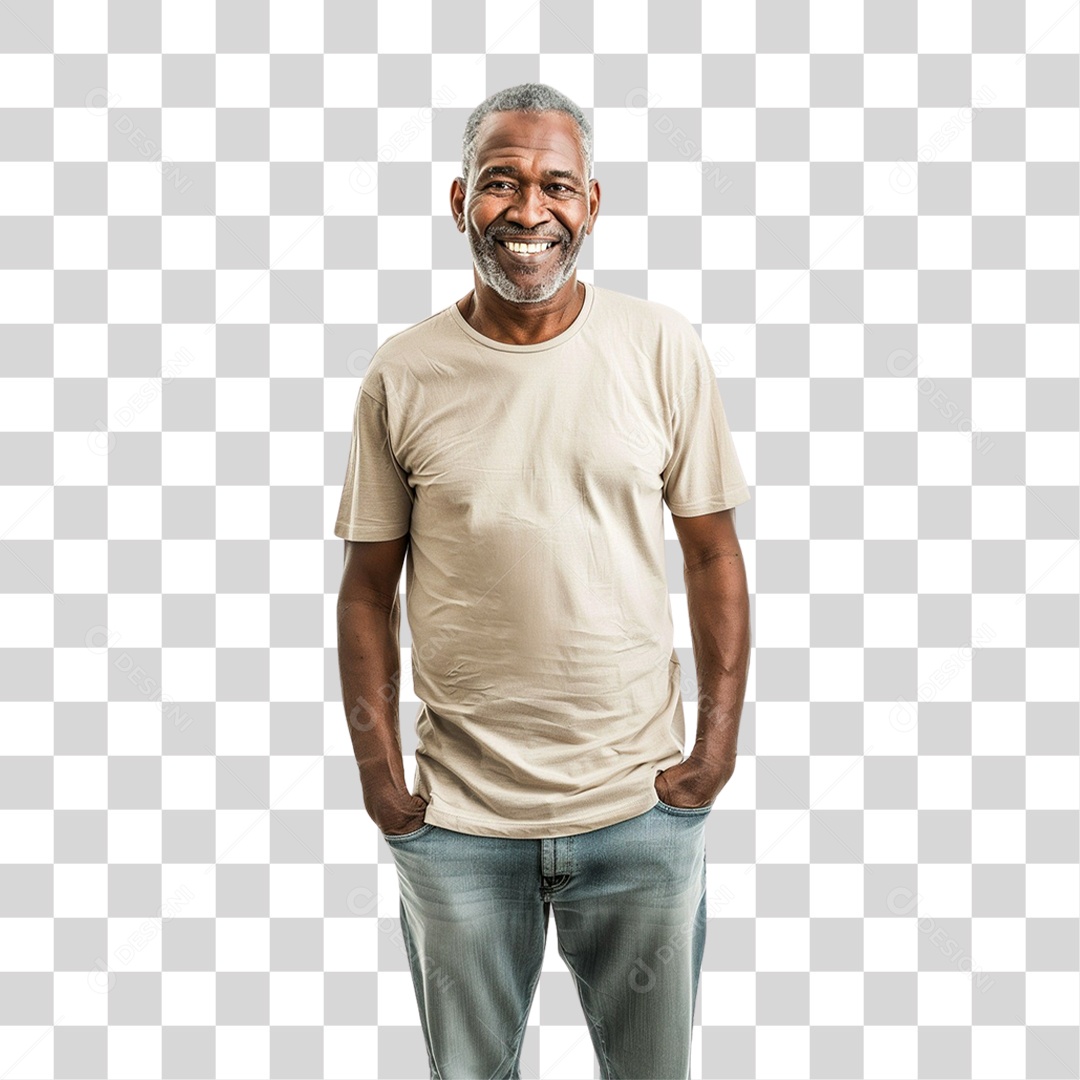 Homem Sorrindo PNG Transparente