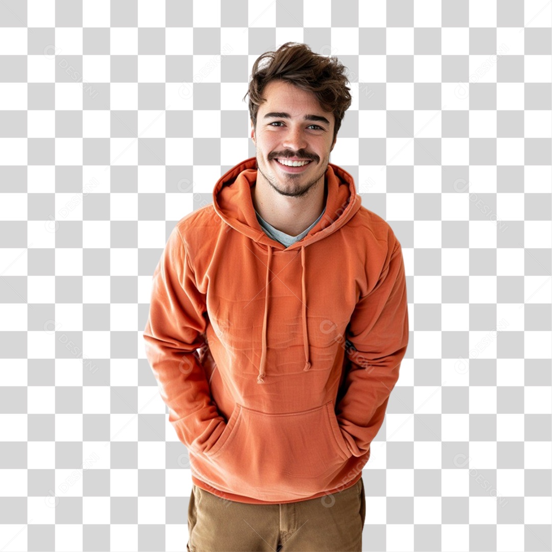 Homem Sorrindo PNG Transparente