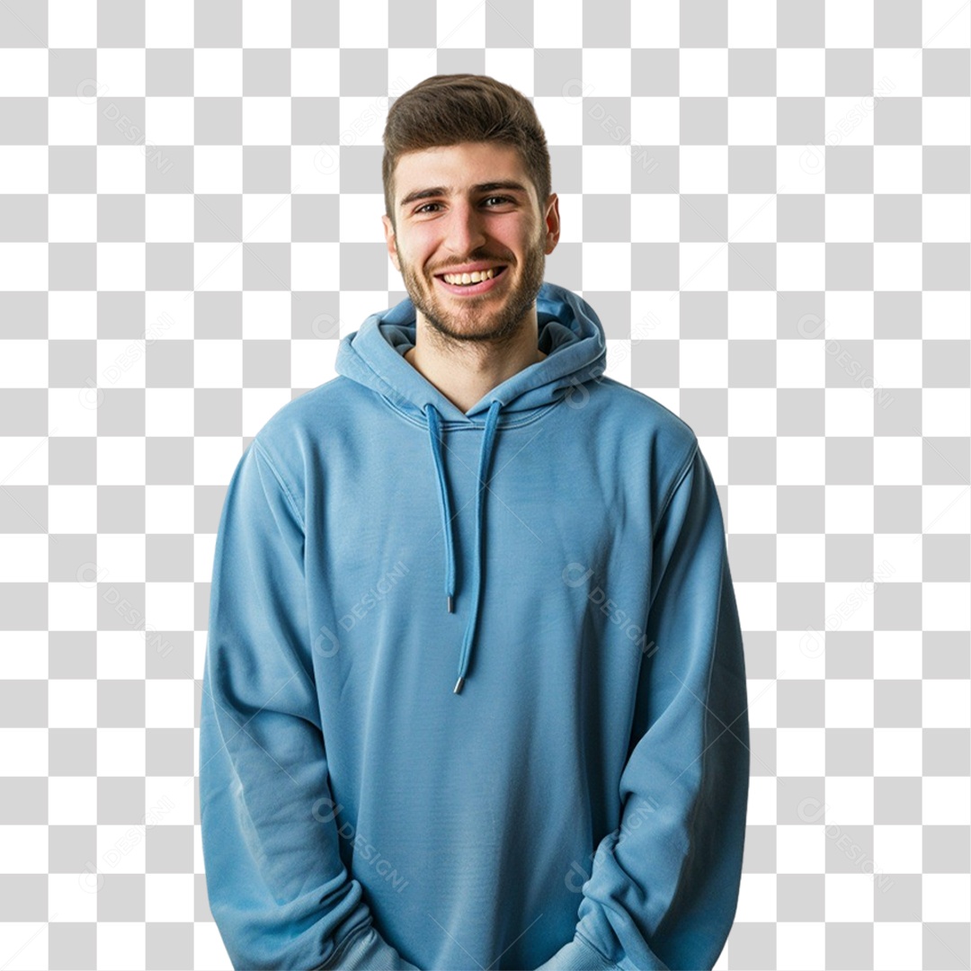 Homem Sorrindo PNG Transparente