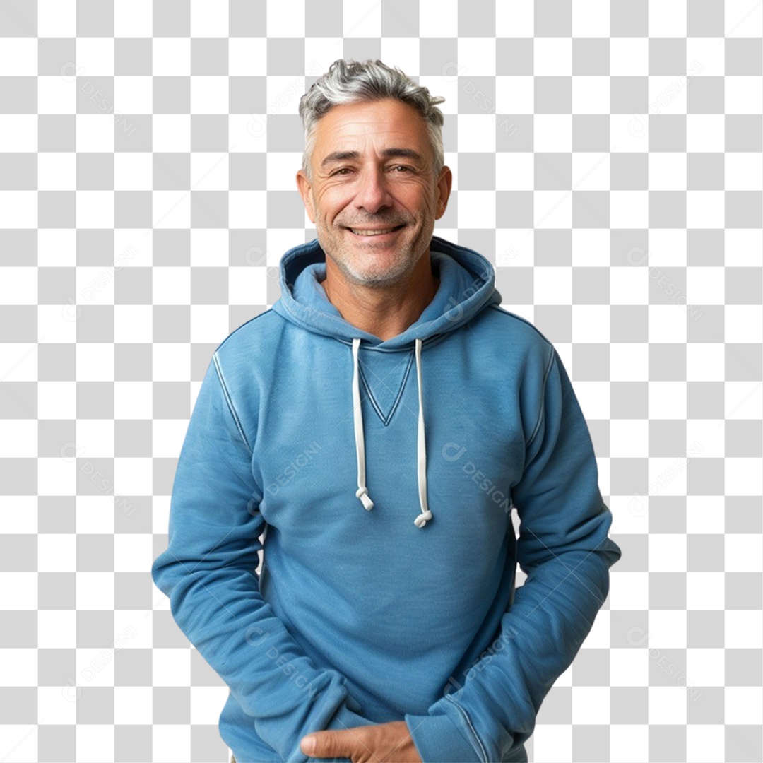 Homem Sorrindo PNG Transparente