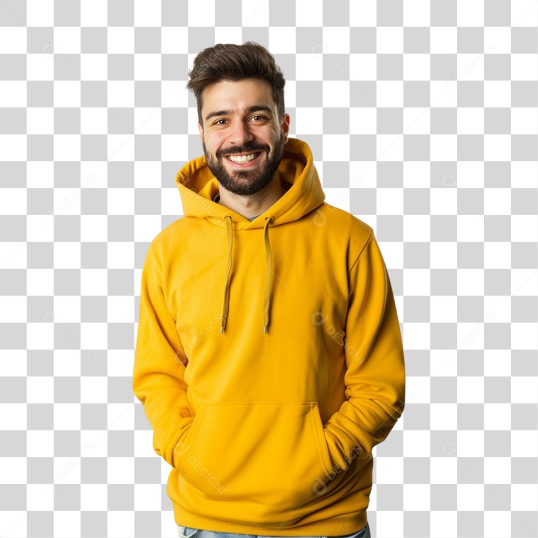 Homem Sorrindo PNG Transparente