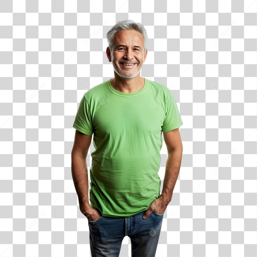 Homem Sorrindo PNG Transparente