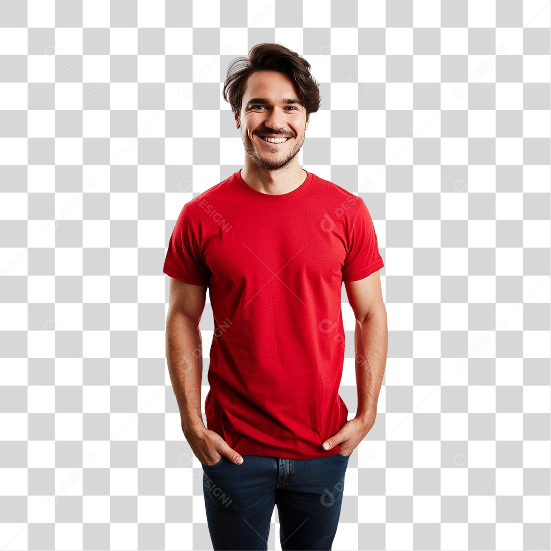 Homem Sorrindo PNG Transparente