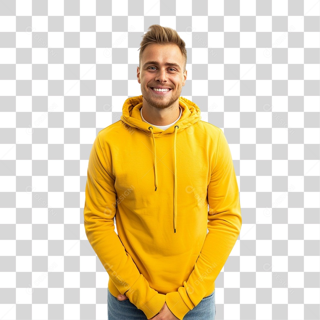 Homem Sorrindo PNG Transparente