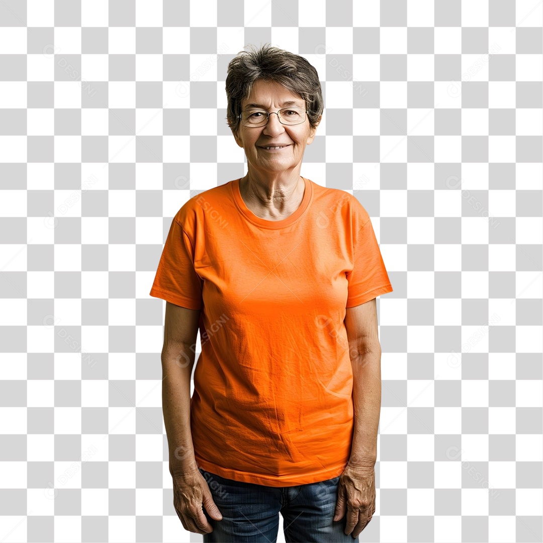 Mulher Sorrindo PNG Transparente