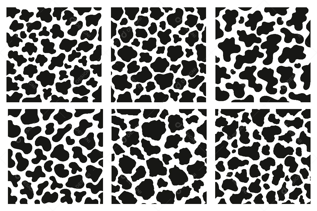 Conjunto de Backgrounds Pintados Vetor EPS