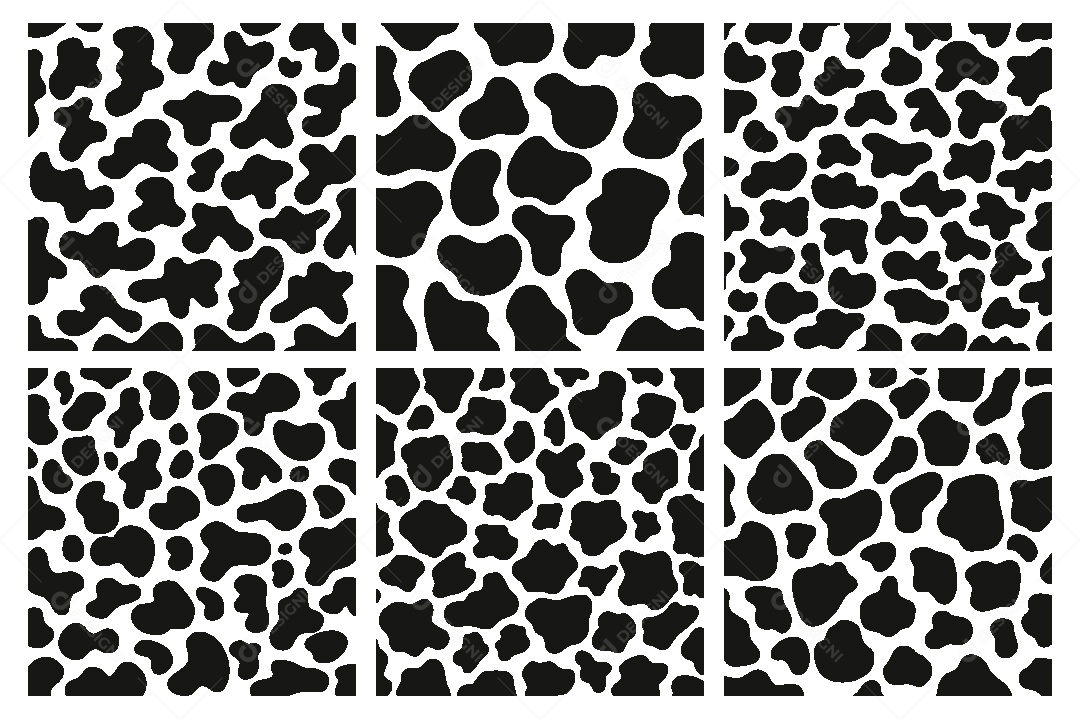 Conjunto de Backgrounds Pintados Vetor EPS