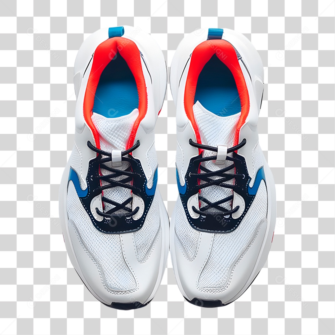 Tênis Branco PNG Transparente