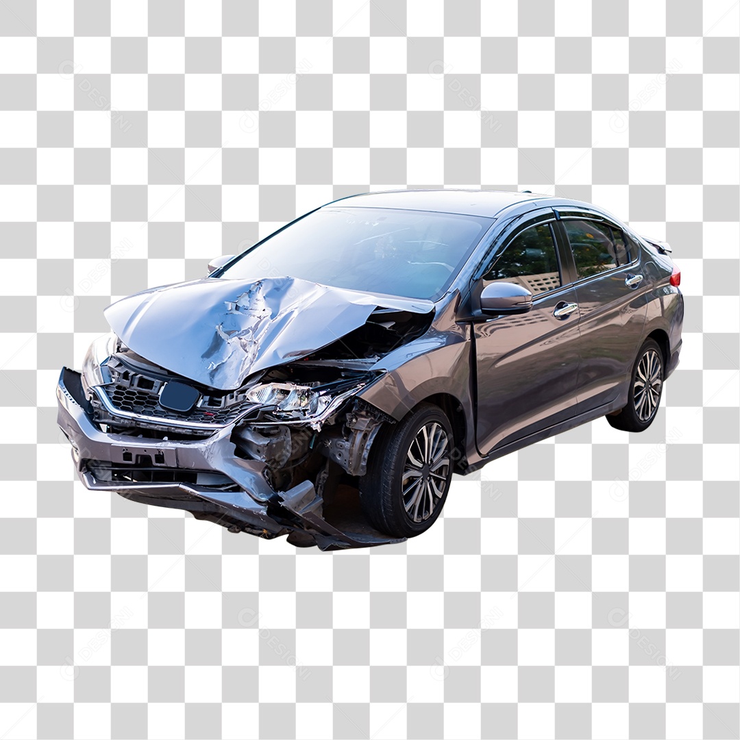 Carros Batidos Funilaria PNG Transparente