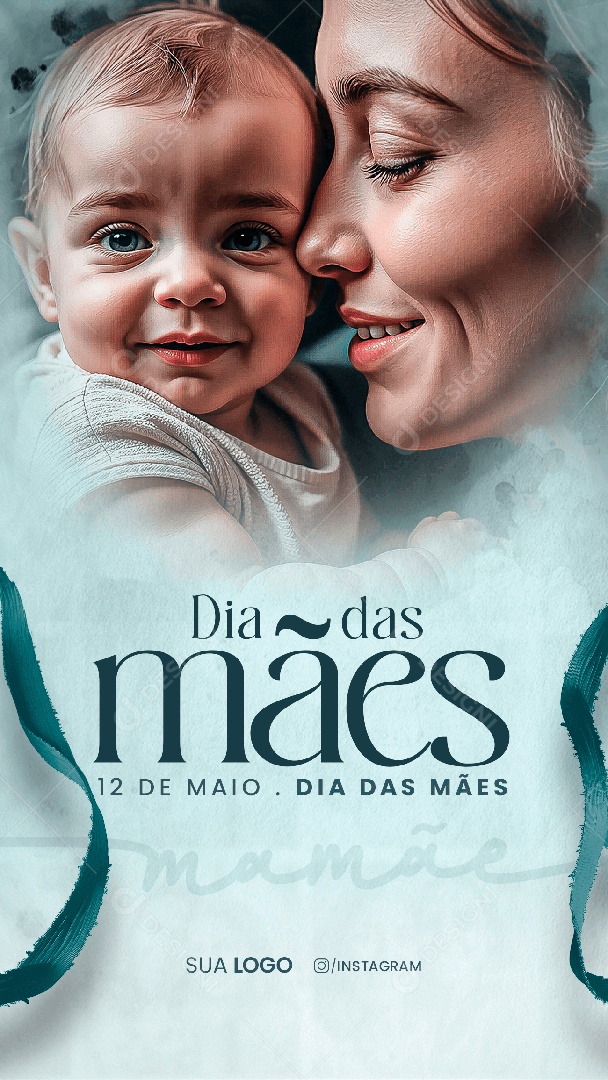 Story Dia Das Mães 12 de Maio Social Media PSD Editável