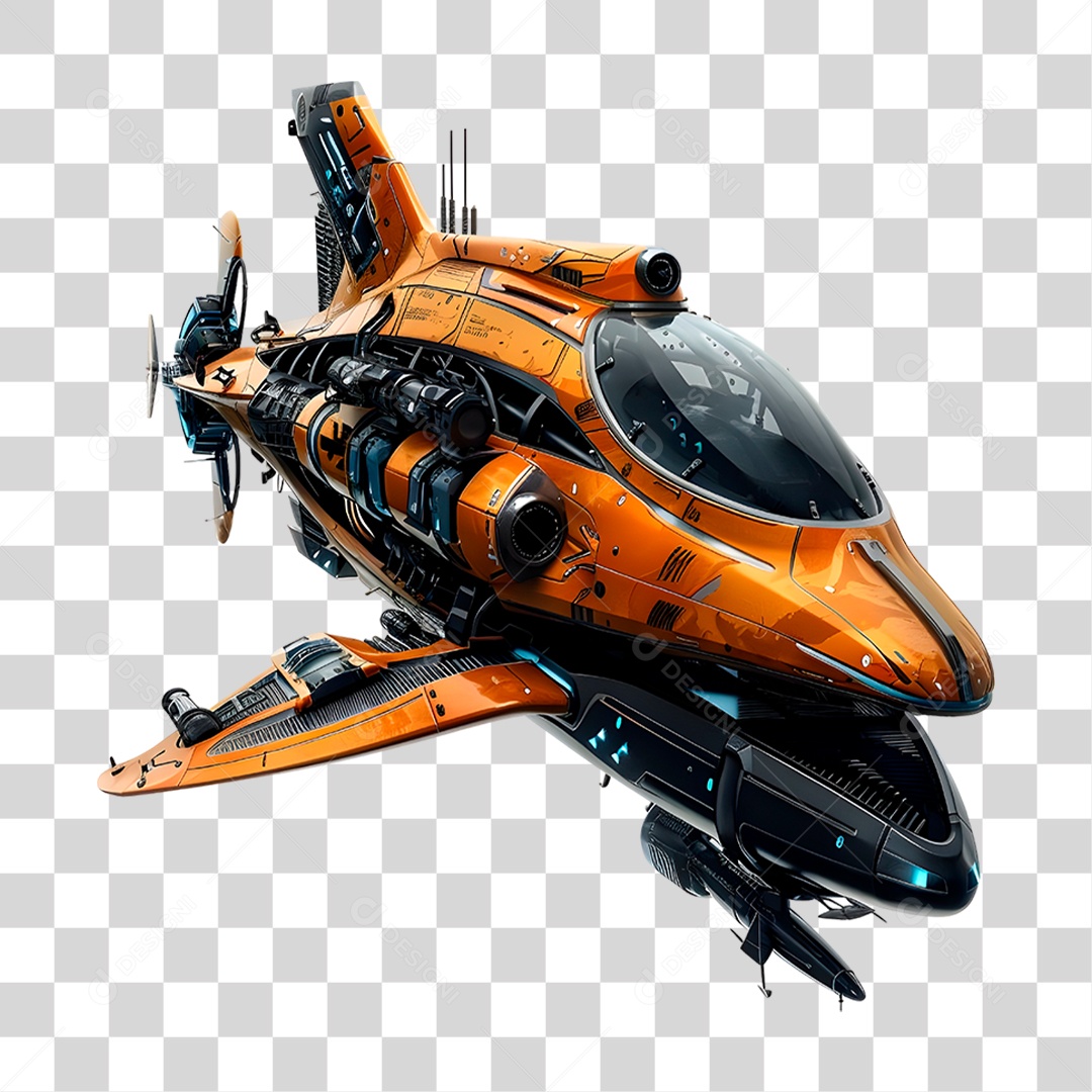 Nave Espacial PNG Transparente