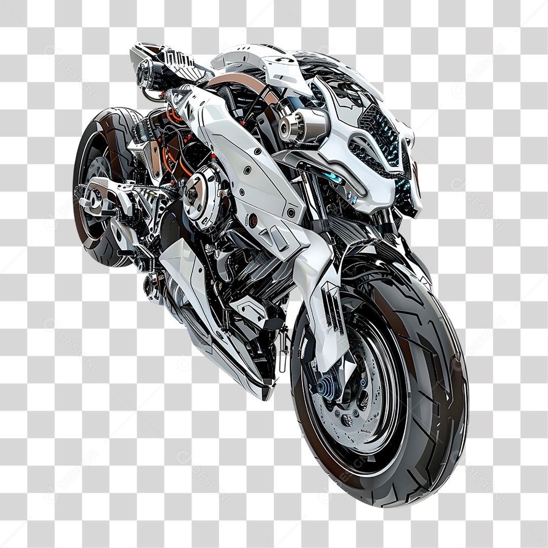 Motocicleta PNG Transparente