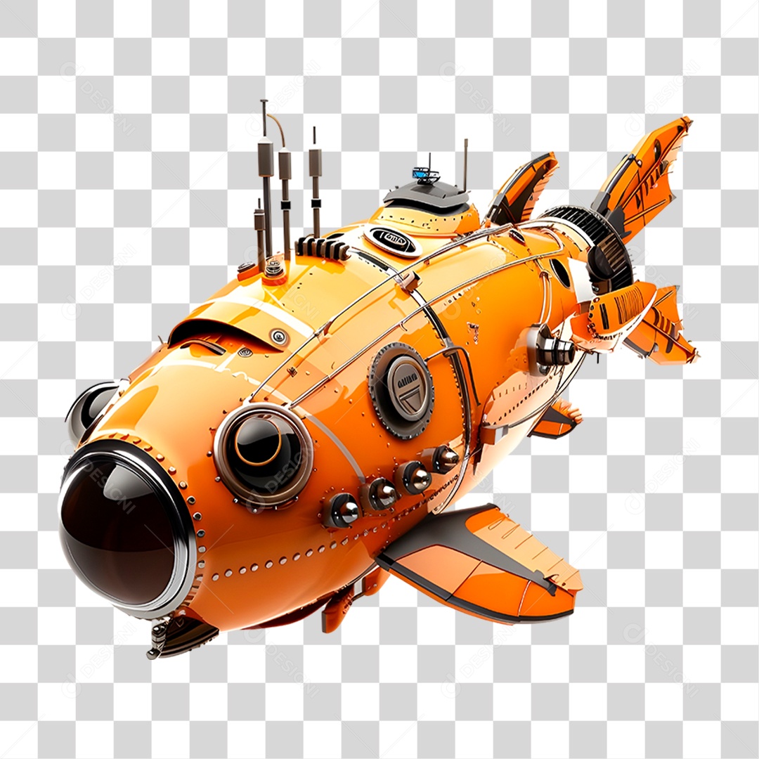 Submarino PNG Transparente