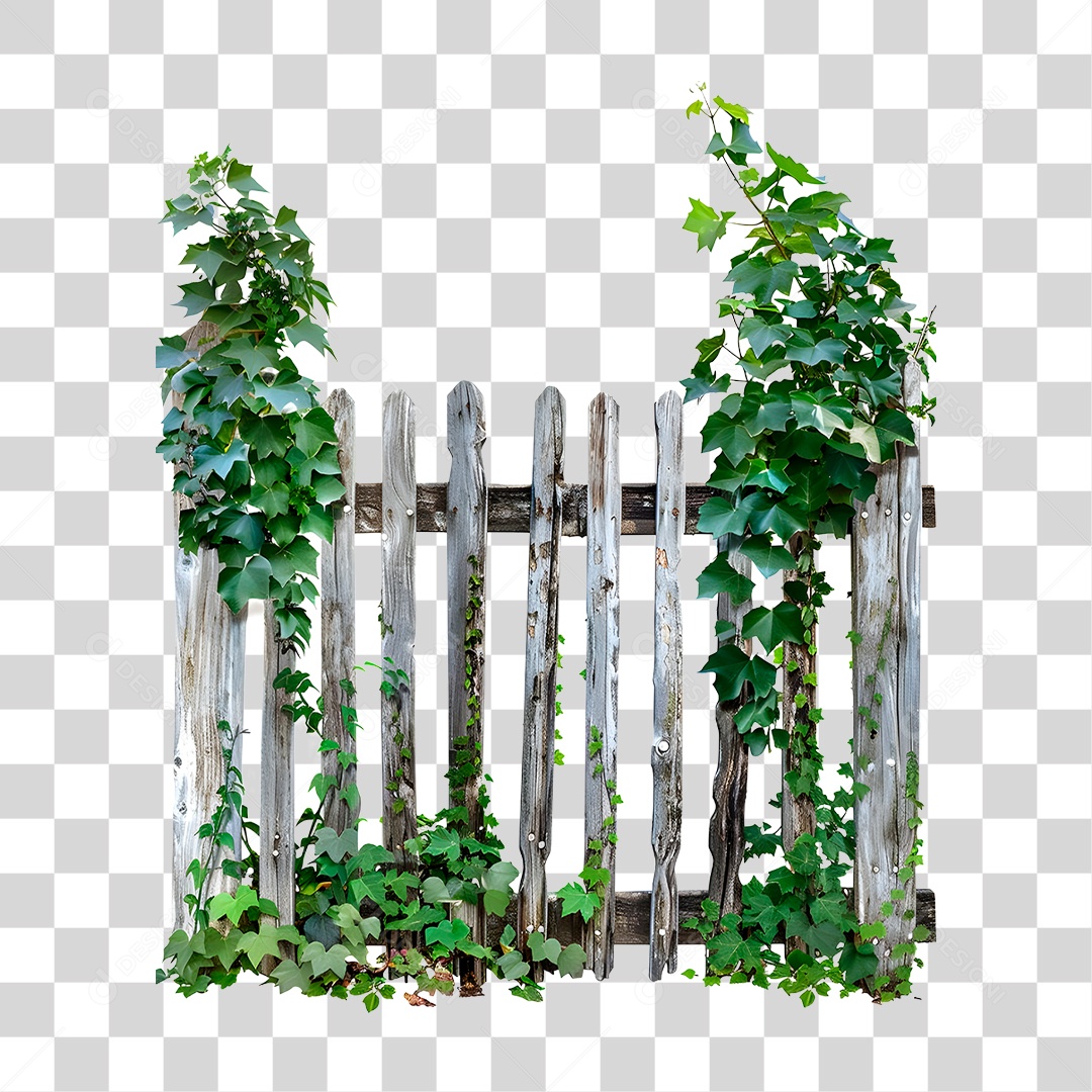 Cerca de Madeira PNG Transparente