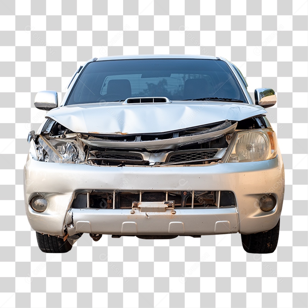 Carros Batidos Funilaria PNG Transparente