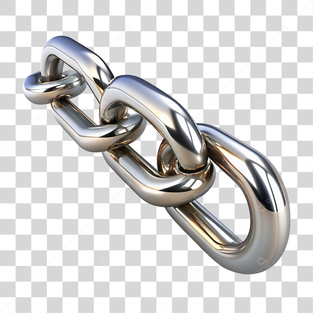 Corrente de Aço PNG Transparente
